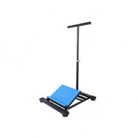 Non-Slip Surface Calf Stretcher Board Stable Triangular Design Adjustable Incline Board High Weight Capacity Leg Stretching Pedal Heavy-Duty Steel Frame for Athletes, Office Workers, Mindful Movement Practice Practitioners, Home, Workout, Gym
