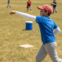Kids' UV Protection Cooling Arm Sleeves for Sports