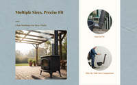 Stove Pipe Elbow, Iron, Heat-Resistant, Outdoor Heating