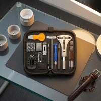 Watch Repair Kit Compact Watch Tool Kit with Case Easy to Use Spring Bar Tool for Home