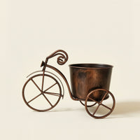 Tricycle Planter Rustic Flower Pot Whimsical for Patio, Courtyard