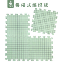 EVA Foam Stitching Board with Grid and Pins, Modern Minimalist Style