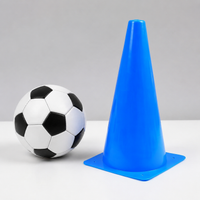 Plastic Training Cone for Soccer, 38 cm, Sports Cone for Agility and Path Marking, Ideal for Kids and Athletes