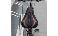 Silicone Cycle Seat Cover Cushioned Cycle Saddle Cover Elastic Secure for Children's Bicycles