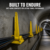 Fiberglass Cable Bracket for Underground and Suspended Installations
