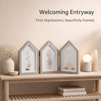 Creative House Photo Frame, Nordic Style MDF