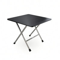 Foldable Folding Table Space-Saving Table with Folding Legs Compact Furniture Portable for Students, Small Rooms, Dormitory, Outdoor