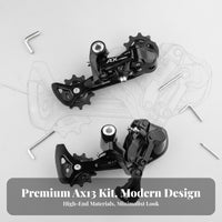 3x13 Speed Cycle Groupset Aluminum Alloy Construction Mountain Bike Gear Selector Kit Mountain Cycle Derailleur and Gear