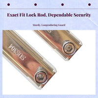 Fenestration Lock, Aluminum Alloy Security Lock, Universal Casement Fenestration Latch for Home, Office, Sliding Doors