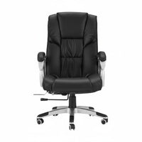 Managerial Highspine Armchair Real leather Ergonomic Rolling Chair Adjustable Height rearing for Managerials, Students