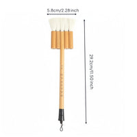 4 Pieces Background Brush Multi-Purpose Texture Brush Professional Quality