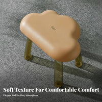 Anti-Slip Design fluffyShaped Stool Thickened Construction children's Furniture Multi-Purpose Small Seat Multifunctional for children, Toddlers, Parents, Bathroom, Playroom, Bedroom, Living Room