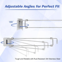 RV房车冰箱伸缩支架 拉伸固定支架 RV Secure Adjustable Bars