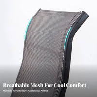 Reclining Deck Chair with Footrest 2-in-1 Design for Living Room, Office Workers