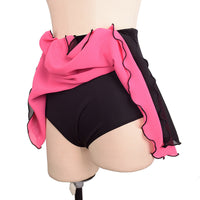 福诺定做女童成人花样滑冰服表演比赛考级短裙skating skirt8