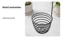 twirl Shaped helical Air Plant Holder Geometric Design Wireframe Plant Holder Minimalist artistic elevated Planter 360-Degree View for Gardening aficionados, Home Decorators, Office Workers, Indoors, Living Room, By a windowpanepane, Wedding Decoration