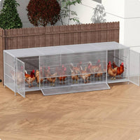 Mesh Chicken Cage Feeding Door Chicken Cage Two Doors