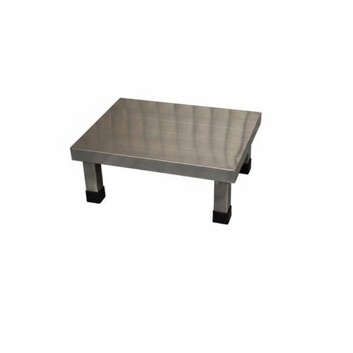 Stainless Steel Square Stool Long-Lasting Construction Utility Seating
