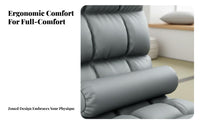 Adjustable rearrest Lounger Padded for Comfort Adjustable Floor Lounger