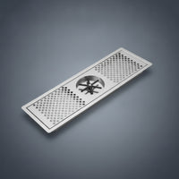 Stainless Steel Bar Glass Washer Embedded Bar Glass Washer Brushed Cleaning Tool for Bartenders, Baristas