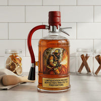 Fire Quencher Decanter Exclusive Release Barware for Collectors, Firefighters