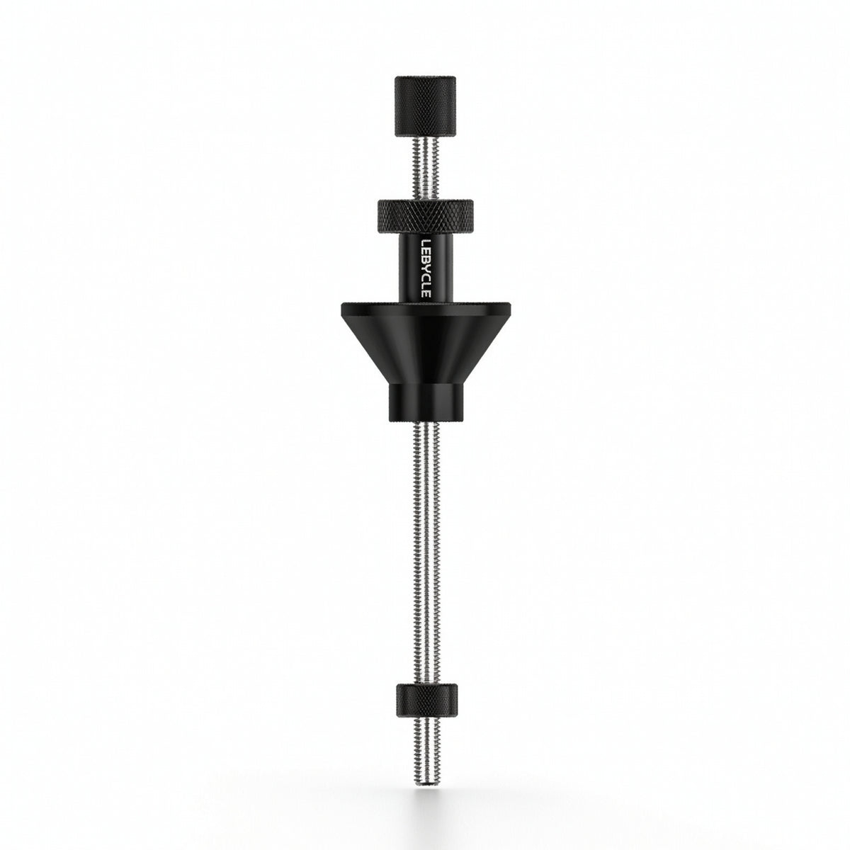 Slipslip-Resistant Bottom Bracket Anti-Drop Tool Knurled Anti-Drop Tool with Threaded Shaft Compact Hand-Operated for Mechanics, Cyclists, Two-Wheeler Maintenance, Workshop