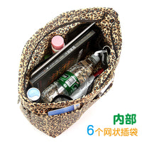 Extra Large Oxford Cloth Handbag Organizer Insert with Double Zipper for Tote Bags