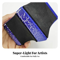 Guitar Neck Rest Anti-Scratch Instrument Neck Cradle Crackle Pattern Finish