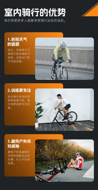 WEST BIKING Roller Bike Trainer with Magnetic Resistance