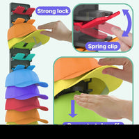 Colorful Baseball Cap Organizer Rack Hat Rack