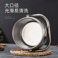 Stainless Steel Double-Layer Vacuum Insulated Lunch Jar with Handle, Drum Shape, 2.1-3L