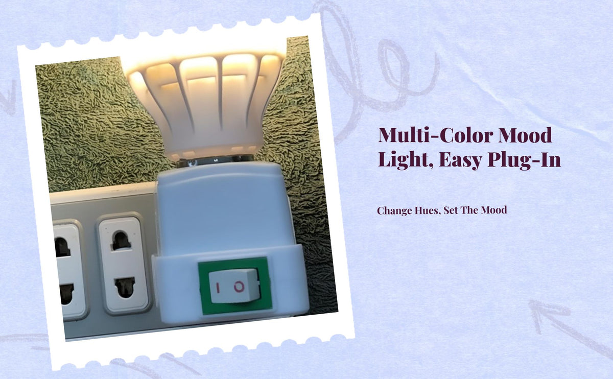 LED night light with remote dimming