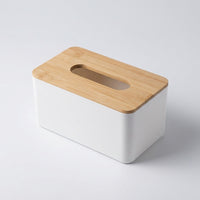 Tissue Box Holder for Home Office and Car, Multi-purpose Tissue Box Cover and Desk Organizer, Durable Square Tissue Boxes, Economy Plastic Base