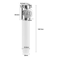 304 Stainless Steel Handheld Shower Head with Pressure Boost