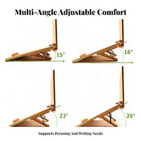 Adjustable Book Easel Foldable Design viewing Stand multipurpose Use for Students
