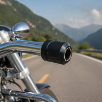 Guard Bar End Plugs 32mm Guard Bar Plugs with Knurled Surface Machined Colored Plug for Motorcyclists