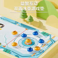 5-in-1 Tabletop Ice Hockey Game Set for Kids Interactive Play