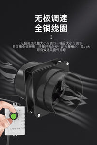 Simple Small Range Hood Exhaust Fan for Kitchen Ventilation with Adjustable Speed