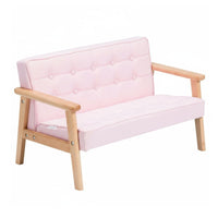 Padded Toddler Chair Soft and Comfortable Miniature Tufted Armchair for Toddlers