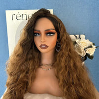 Black Female Mannequin Head with Half Body Stand for Wig Display and Cross-border Sales