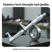 High Accuracy Internal Diameter Micrometer Stainless Steel Inside Diameter Micrometer Self-Cente Disc for Machinists, Manufactu Disc