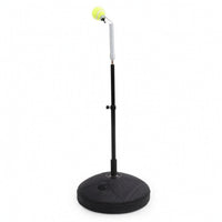 Tennis Training Device with Weighted Base Deflector Tennis Rebounder Stable for Backyard