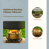 Portable Camping Stove Burner, Outdoor Cooking Gear