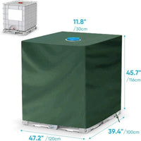 210D Oxford Fabric Water Tank Cover for 1000L IBC Tote