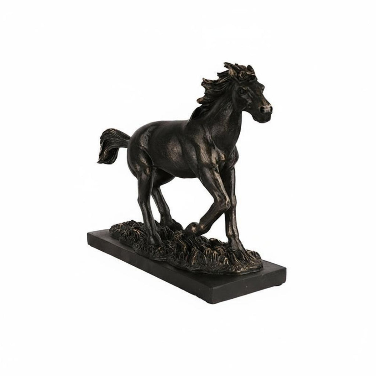 Finely Detailed Astrological Horse Sculpture Fine Workmanship Astrological Horse Figurine Elegant Design for Business Owners, Desk, Office