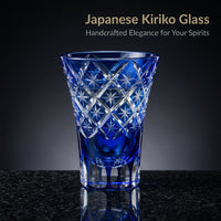 Kiriko-style Crystal Glass Shot Glass