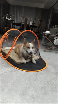 宠物帐篷户外狗帐篷露营猫狗帐篷便携式可折叠宠物狗狗帐篷