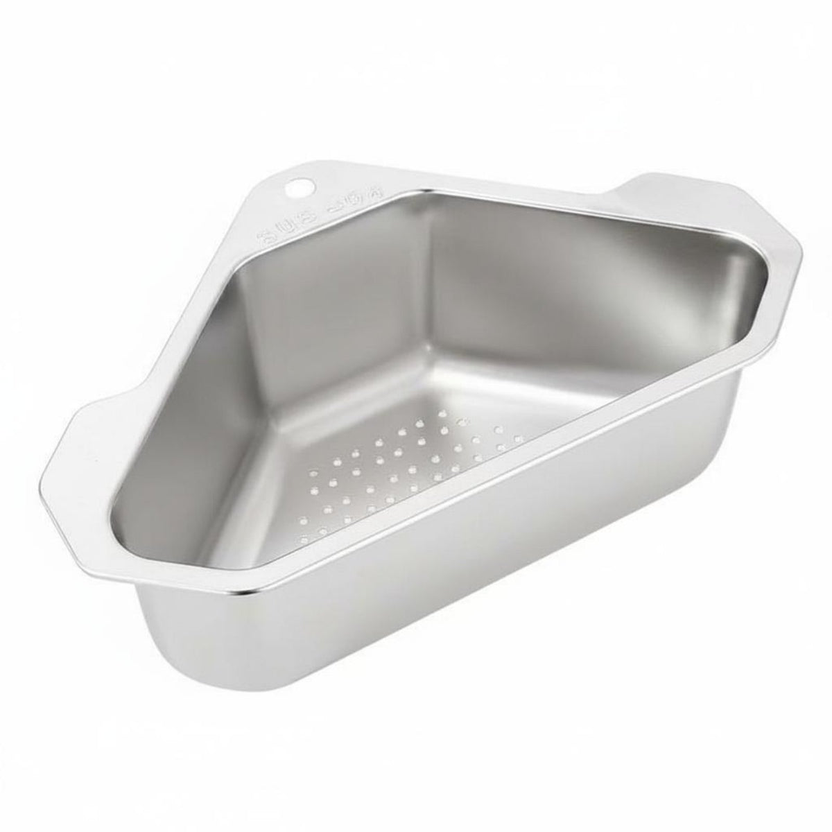 Rapid Draining Triangular Sink Food Catcher Multi-Purpose Corner Sink Strainer Basket