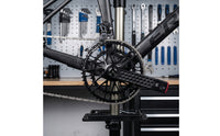 Double Chainring Crankset CNC Machined Crankset with Bottom Bracket Aluminum Alloy Crank Arm Set for Road Bikers, Cyclists