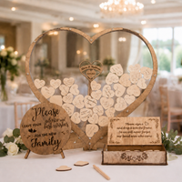 Welcome Space Reception Sign, Wedding Frame, Heart-shaped, Silk Flower Decoration, Wedding Reception Venue